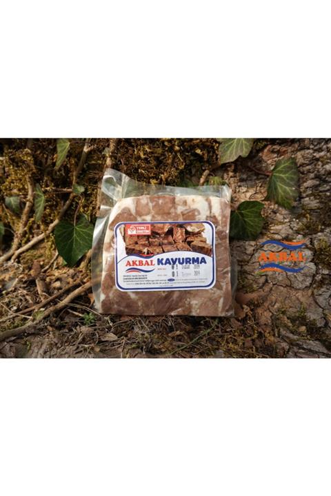 AKBAL Rize Usulü Teneke Kavurma 1 Kg %100 Yerli Dana Eti