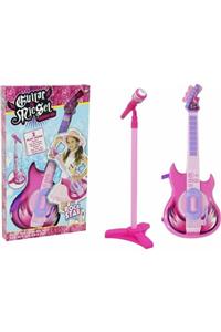 Armağan Oyuncak Mega Oyuncak Mikrofon Gitar Seti Pembe