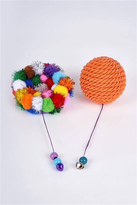 PanDog Fancyball Çıngıraklı Kedi Oyuncağı Seti