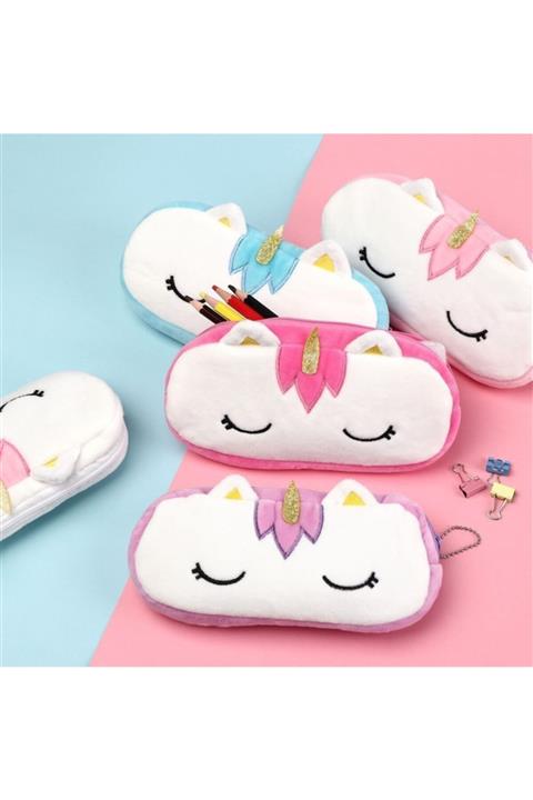 Minnoş Dükkan Unicorn Peluş Kalem Kutu