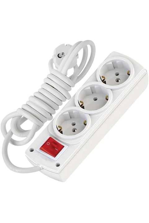 Mutlusan 3lü Anahtarlı 5mt Kablolu Olimpia