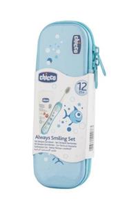 Chicco Diş Fırçası Seti Mavi 12 Ay+