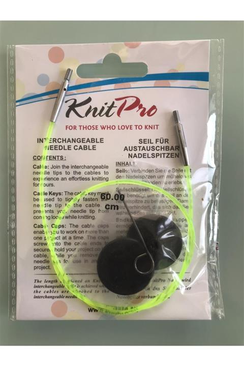 KnitPro Değiştirilebilir Misina Şiş Kablosu 60 cm