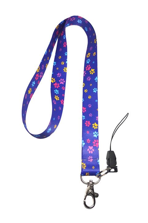 StormiStoretr Renkli Pati Desenli Boyun İpi Ve Telefon Askısı