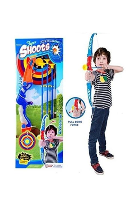 Bircan Oyuncak Ok Yay Seti - Süper Fırlatıcı Ok Yay Seti - 62 cm