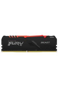 Kingston Fury Beast Rgb Kf432c16bba/8 8gb (1x8gb) Ddr4 3200mhz Cl16 Siyah Gaming Ram (bellek)