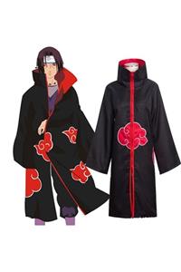 Köstebek Kadın Siyah Naruto Shippuden: Akatsuki Clouds Pelerin