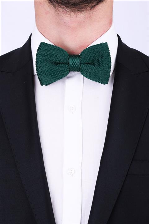 La Pescara Petrol Yeşili Örgü Papyon ÖR52