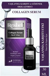 Reshell Kolajen Peptit Serumu Anti Aging Yaşlanma Karşıtı Cilt Gözenek Sıkılaştırıcı Kırışık Giderici 30 ml