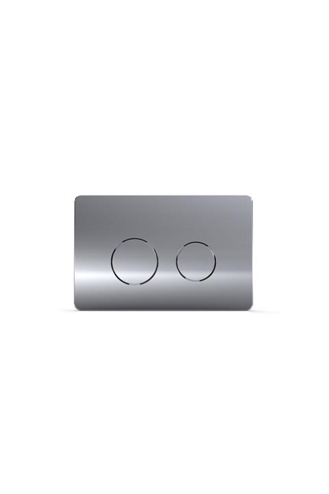 Eca Serel Gömme Rezervuar Kumanda Paneli P570120 Parlak Krom Panel (metal Kaplama)