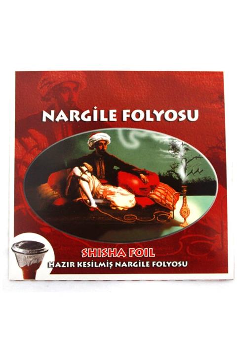 HOOKAH WORLD Hazır Kesilmiş Nargile Folyosu 10'lu