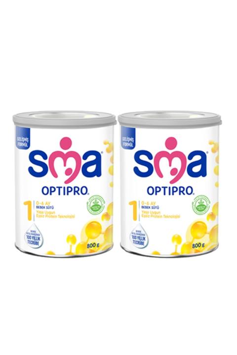 SMA 1 Optipro Probiyotik Bebek Sütü 800 Gr X 2 Adet
