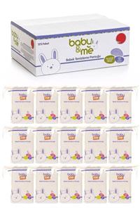 Baby&Me Bebek Temizleme Pamuğu %100 Saf Pamuk 60'lı Poşet 15 Paket