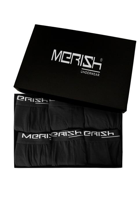 Merish Underwear Erkek 6'lı Premium Likralı Boxer ( Kutulu Ürün ) Yeni Yıl, Yılbaşı, Hediyelik