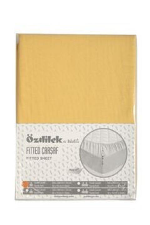 Özdilek Çarsaf Fıtted Yastıklı Rf Çift Kişilik Trendy Sarı 180*200