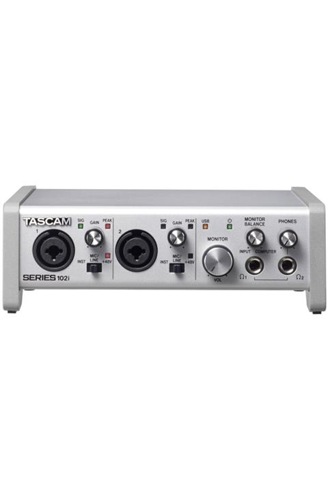 TASCAM Serıes 102i | 24-bit/192khz Dsp Mixerli 10x2 Usb Ses Kartı
