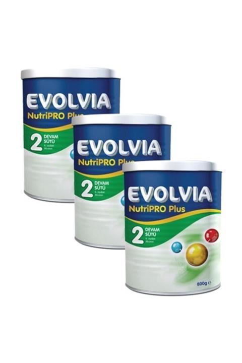 Evolvia 2 Devam Sütü Nutripro Plus 800 Gr 3 Adet