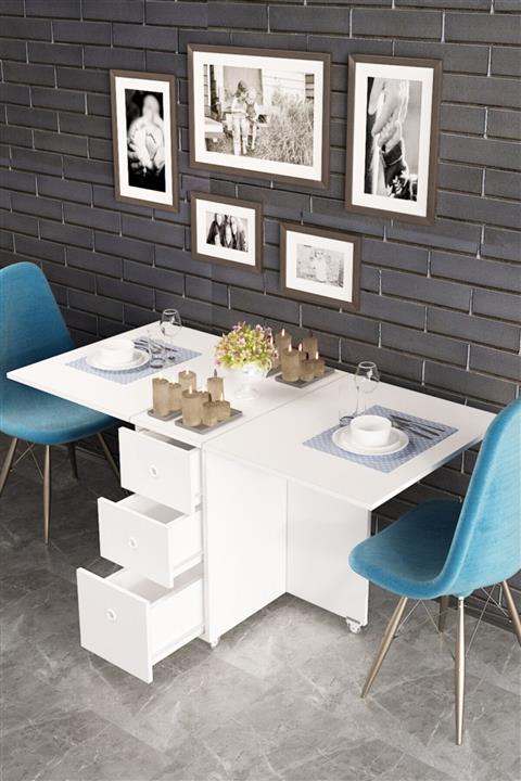 DEKORFİM Lagertha Yemek Masası Mutfak Masası