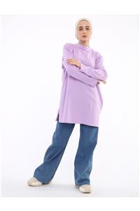 SİNDAL Basic Tunik 4-4056 - Lila