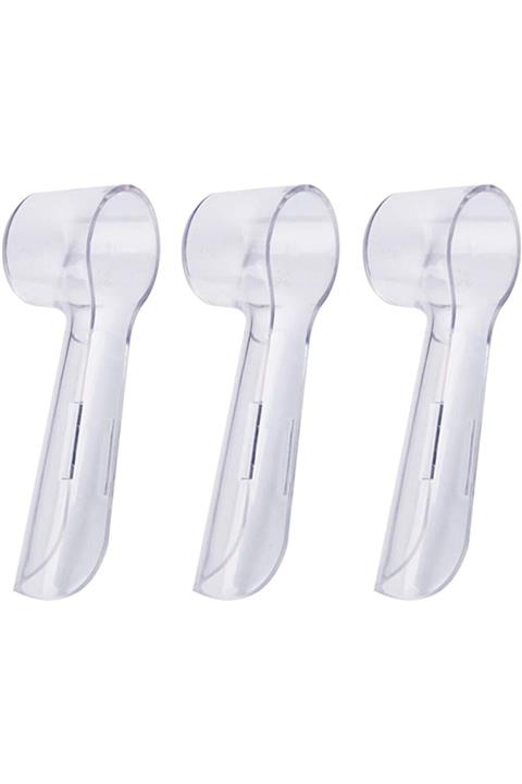 OralB Şarjlı Ve Pilli Diş Fırçaları Için 3 Adet Koruyucu Kapak