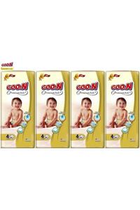 Goo.n Goon Premium Soft Jumbo Paket 4'lü Set 4 Beden 136 Adet