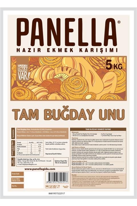 PANELLA Tam Buğday Unu