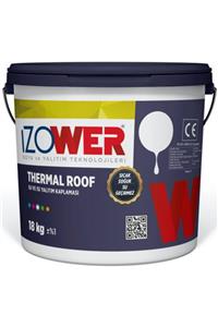 izower Thermal Roof Isı Ve Su Yalıtım Kaplaması Beyaz 18 kg