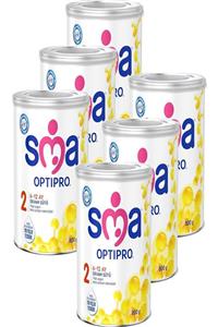 SMA 2 Optipro Devam Sütü 800 gr X 6 Adet