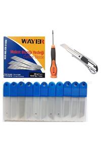 Wayer Maket Bıçağı Yedek Uc Ri-mark T8x50mm Torx Tornavida