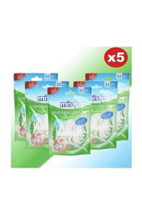 Mis İp Misip Kürdanlı Diş Ipi 32'li -- 5 Paket X 32 Li