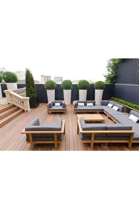 AHŞAP GEMİSİ Scolar Bahçe Koltuğu