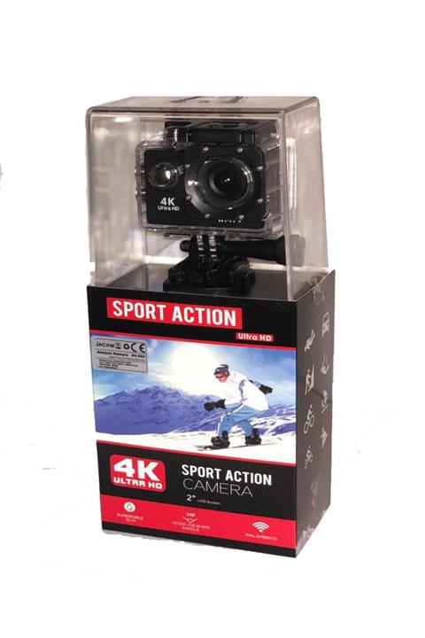 JACOM 4k Wifi Sports Ultra Hd Su Geçirmez Aksiyon Kamerası