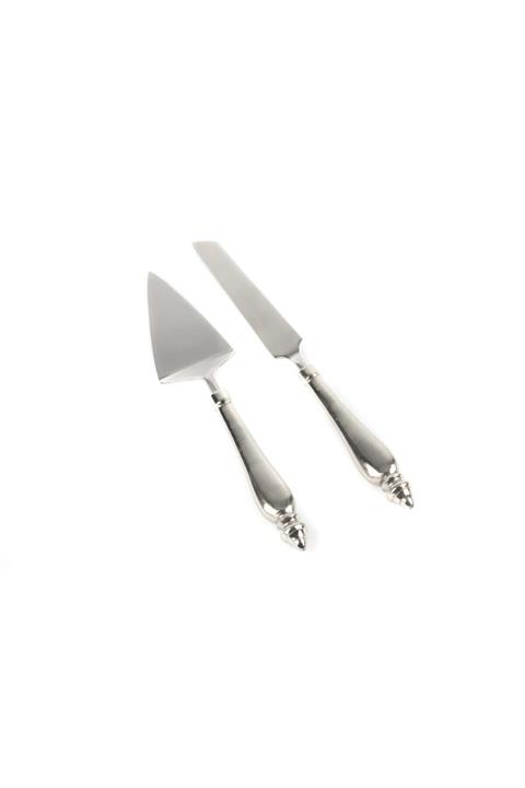 Mikasa Moor Gümüş 2'li Kek Servisi