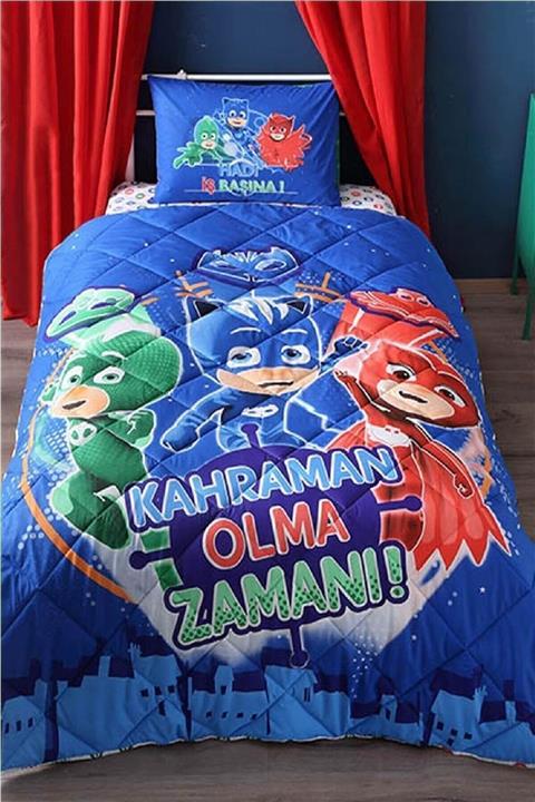Lisanslı Taç Pj Masks Yorgan Seti