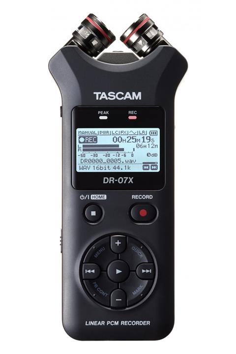 TASCAM Dr-07x Stereo Ses Kayıt Cihazı Ve Usb Ses Arabirimi