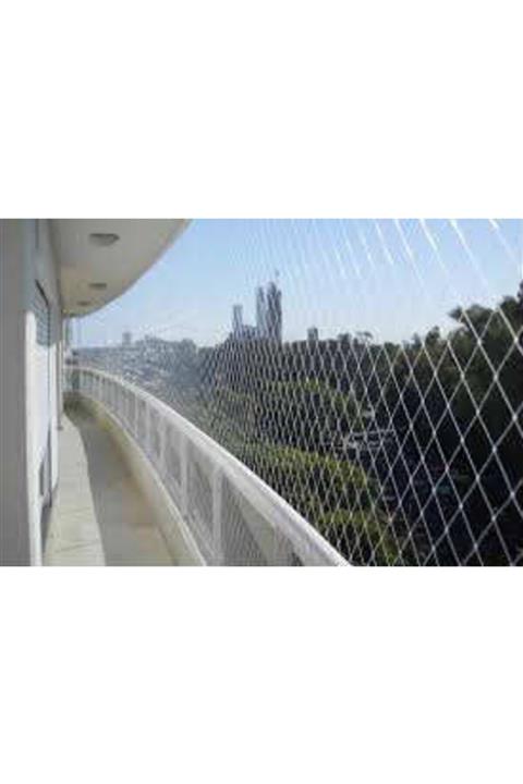 ünal file 2,50 X 11 Metre Balkon Filesi Kuş Güvercin Önleme Filesi Balkon Kapama Ağı