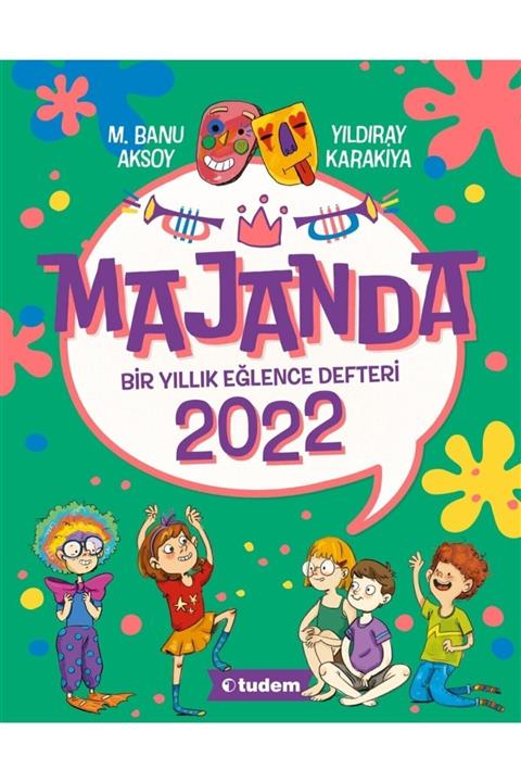 Tudem Yayınları Majanda 2022 - Bir Yıllık Eğlence Defteri - Yıldıray Karakiya 9786052855003