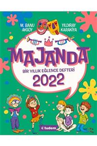 Tudem Yayınları Majanda 2022 - Bir Yıllık Eğlence Defteri - Yıldıray Karakiya 9786052855003