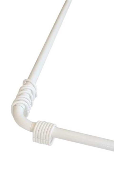 EMPA Banıo Home Köşeli Banyo Borusu 90x90x90