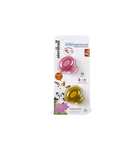 Steriball Diş Fırçası Koruma Kabı-yetişkin 2 Li