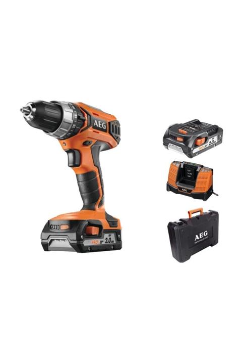 AEG Bsb 18g3 Lı-202c Çift Akülü Darbeli Matkap 18 V 2 X 2,0 Ah