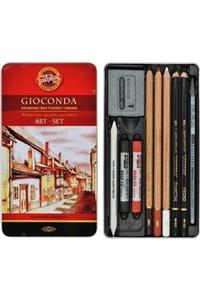 Kohi Noor Kohinoor Gioconda Art Set Resim Seti Metal Kutu 11982