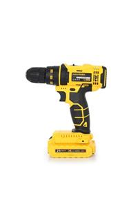 Dawreek 24 V Full Setli Çift Bataryalı Metal Şanzumanlı Darbeli Şarjlı Matkap Cordless Impact Drill