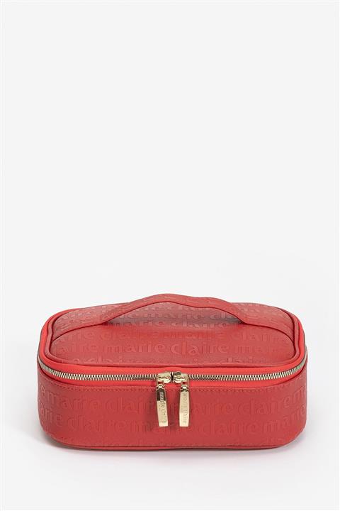 Marie Claire Kırmızı Kadın Makyaj Çantası Vanessa Mc222111296