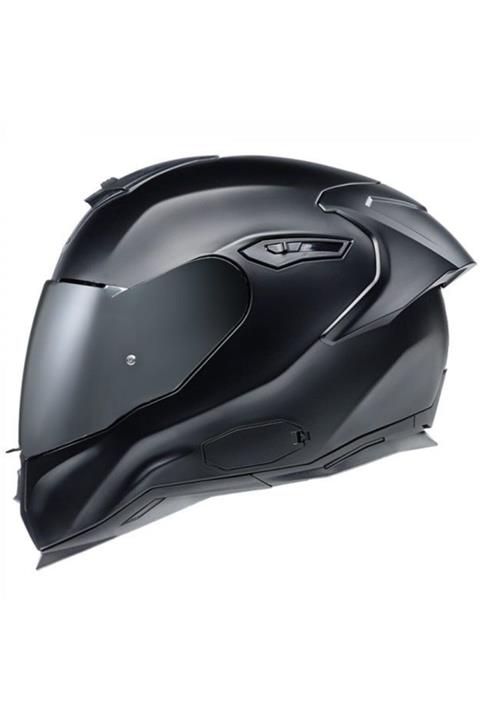 Nexx Sx.100r Fullblack Kapalı Kask (mat Siyah)