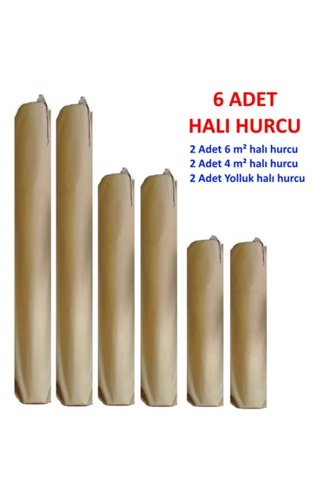Zade 6 Adet Halı Hurcu - Halı Kılıfı