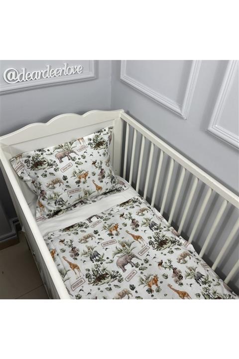 Dear Deer Love Safari Uyku Seti - Yastık & Yorgan