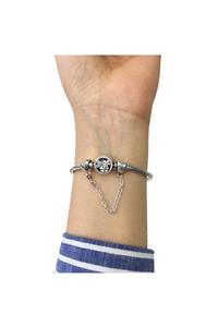 My Story Disney Mickey Kalbi  Bilekliklerine Uyumlu Gümüş Charm