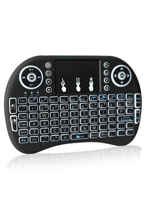 asbilişim Smart Tv, Ps3 Kablosuz Dokunmatik Touchpadli Mini Q Klavye