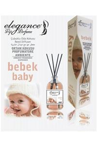 Elegance vip Perfume Bebek Kokusu Reed Diffuser Bambu Çubuklu Oda Kokusu (110 Ml)